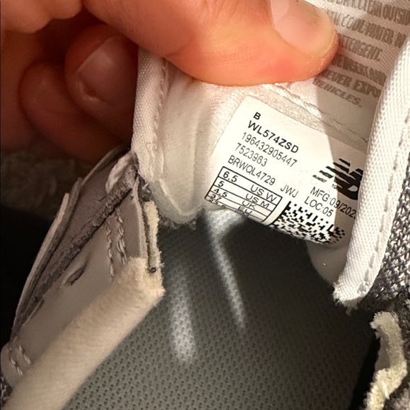 New Balance 574 Plus Sneakers | Shadow Grey - Picture 6 of 6